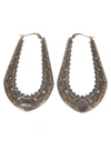 ALEXANDER MCQUEEN ALEXANDER MCQUEEN EARRINGS,607128 J160Z8590