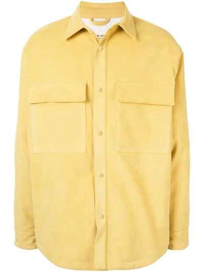 Fear Of God Chest Pockets Shirt Jacket In Yellow
