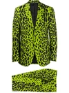 VERSACE LEOPARD SINGLE-BREASTED SUIT