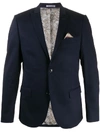 DANIELE ALESSANDRINI SINGLE-BREASTED BLAZER