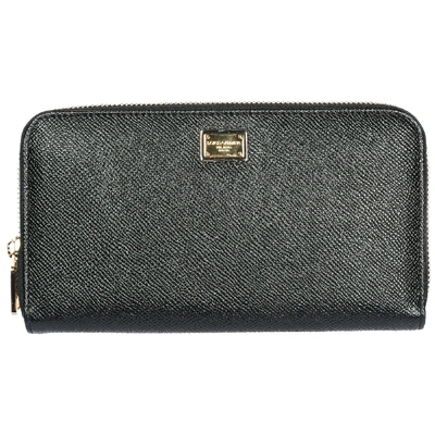 Dolce & Gabbana Dutch Masters Wallet In Nero