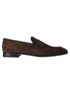 PRADA SUEDE PENNY LOAFERS,11161118