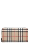 BURBERRY CHECKERED FABRIC WALLET,11200615