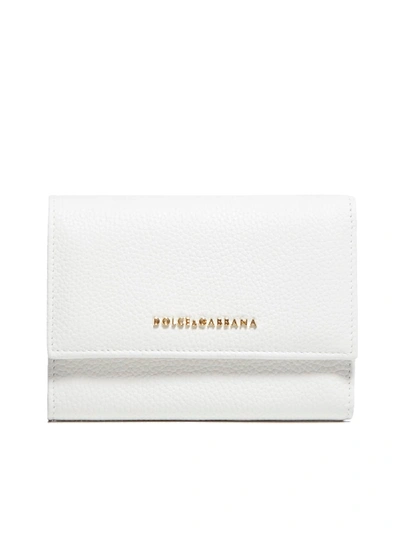 Dolce & Gabbana Wallet In Bianco