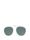 AHLEM AHLEM VOLTAIRE CLIP WHITE GOLD SUNGLASSES,11227384