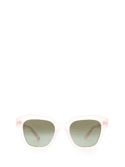 Ahlem Pont Des Arts Blushed Pink Sunglasses