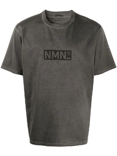 Nemen Pigment Crew Neck T-shirt In Grey
