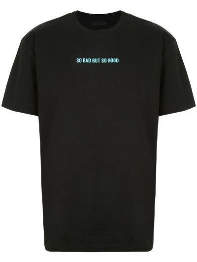 Off Duty So Bad So Good T-shirt In Black
