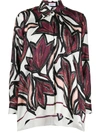 FERRAGAMO HEMD MIT BLUMEN-PRINT