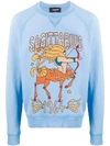 DSQUARED2 SAGITTARIUS PRINT SWEATSHIRT