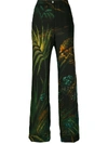 ALANUI MONKEY JUNGLE PRINT PYJAMA TROUSERS