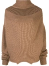 MONSE CUTOUT TURTLENECK JUMPER