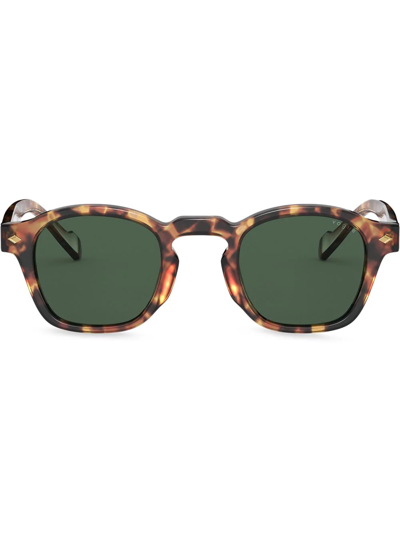 Vogue Eyewear Square Frame Tortoiseshell Sunglasses In Brown