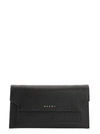 MARNI BELLOWS WALLET IN BLACK SAFFIANO LEATHER,11338632
