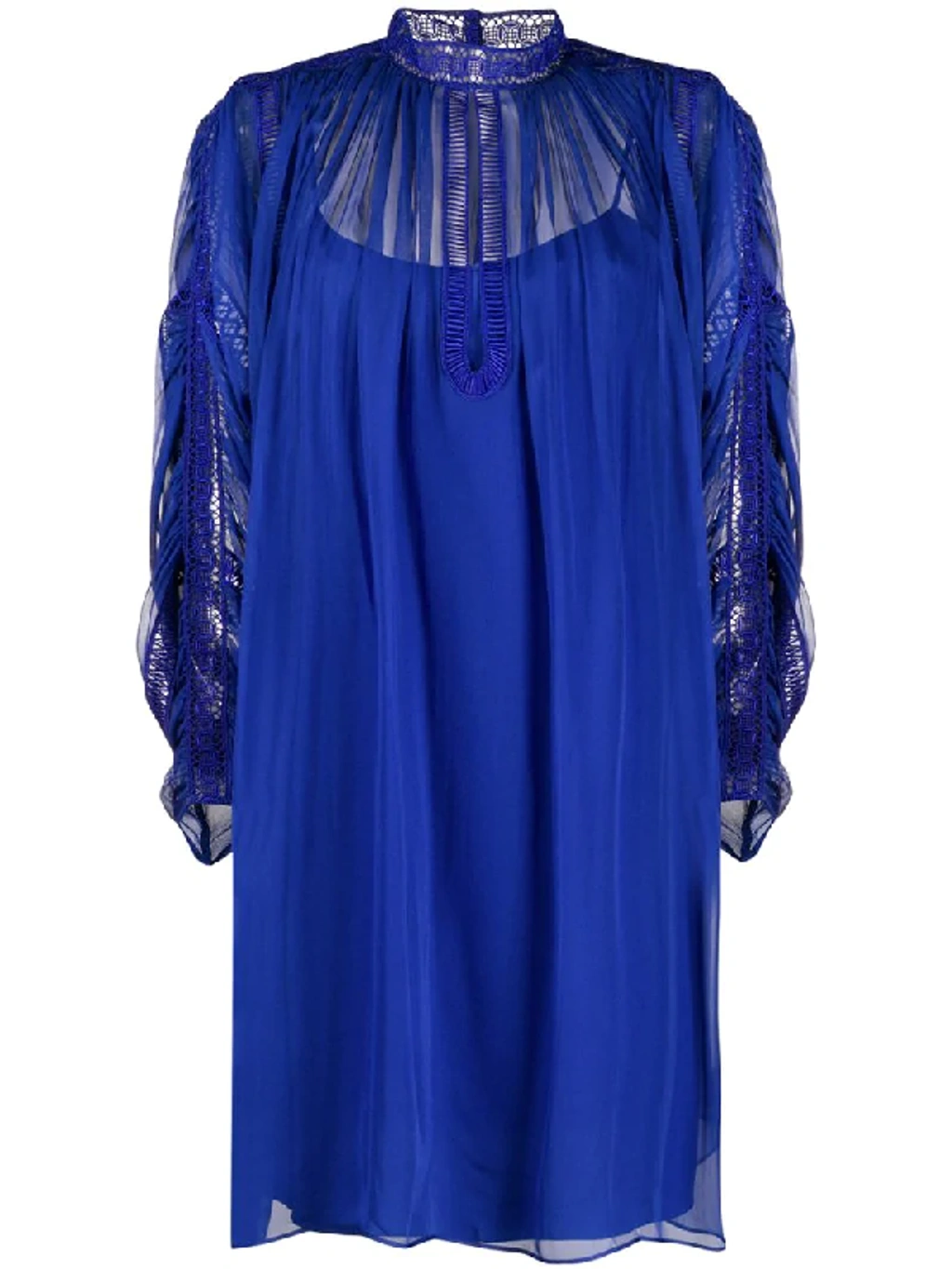 alberta ferretti blue lace dress Alberta Ferretti Dress woman - Blue | 04531635