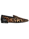 Dolce & Gabbana Leopard Print Pony Hair Loafers Men In Animal Print