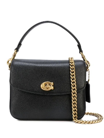 Coach Pebble Leather Chaise Crossbody Bag - Dark Stone