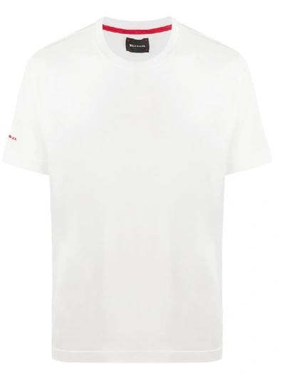 Kiton Short Sleeve T-shirt In White