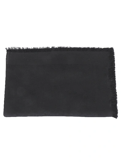 Saint Laurent Scarf In Black