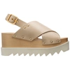 STELLA MCCARTNEY STELLA MCCARTNEY ELYSE WEDGE SANDALS,11299264