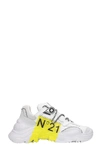 N°21 BILLY SNEAKERS IN WHITE LEATHER,11301323