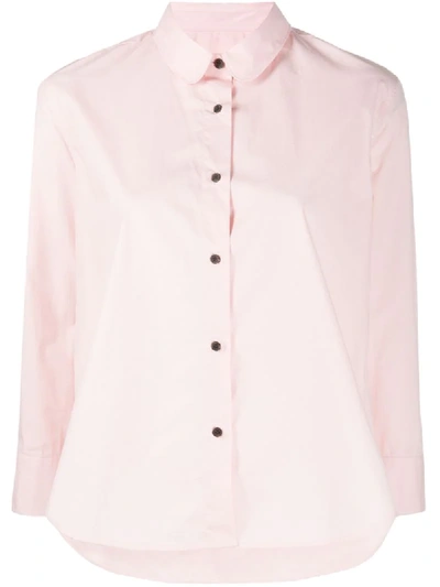 Lis Lareida Peter Pan Collar Shirt In Pink