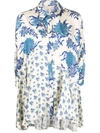 ANTONIO MARRAS FLORAL PRINT BLOUSE