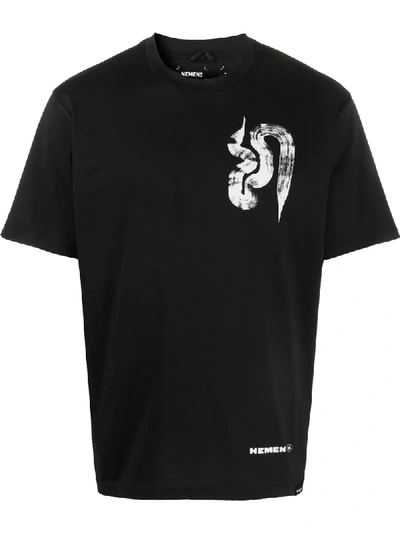 Nemen Domenico Romeo Artwork T-shirt In Black
