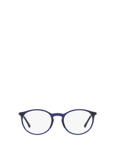 Pre-owned Chanel Ch3372 Blue Glasses
