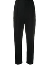 Y-3 HIGH-RISE SLIM-FIT TROUSERS
