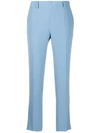 ALBERTO BIANI MID-RISE TAPERED TROUSERS