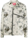 A-cold-wall* X Diesel Red Tag Stain-print Lightweight Jackets In Neutrals