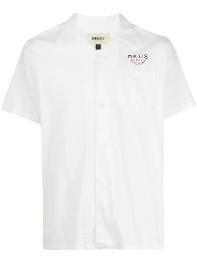 Deus Ex Machina Besticktes Hemd In White