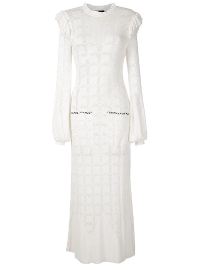 Andrea Bogosian Rafaelo Knit Dress In Neutrals