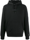 CALVIN KLEIN JEANS EST.1978 LOGO-EMBROIDERED HOODED SWEATSHIRT