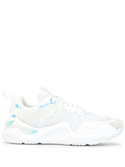 Puma Rise Glow Low-top Mesh Trainers In White