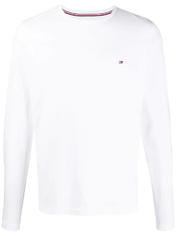 tommy hilfiger black long sleeve t shirt