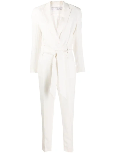 Iro Florica Tie Waist Jumpsuit In White