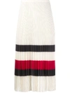 TOMMY HILFIGER PLEATED MID-LENGTH SKIRT