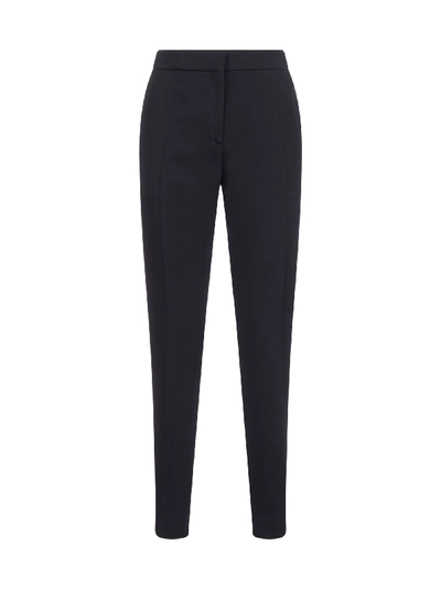 Moschino High-waist Tailored Trousers In Black