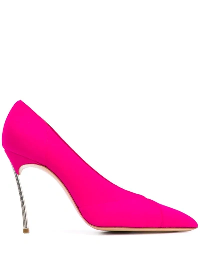 Casadei Pointed-toe Pumps In Pink