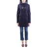 Fay Dark Blue Nylon Blend Hooded Jacket