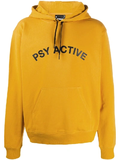 Perks And Mini Xperience Psy Active Hoodie In Yellow