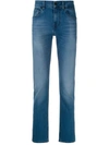 7 FOR ALL MANKIND SLIMMY LUXE STRAIGHT-LEG JEANS