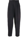 A KIND OF GUISE HIGHT-WAISTED TAPERED LEG TROUSERS