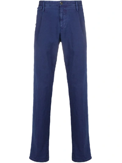 Pt01 Jeans Mit Slogan-print In Blue