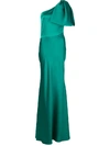 SACHIN & BABI AUBREY OFF-SHOULDER GOWN