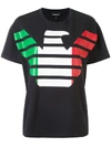 EMPORIO ARMANI ITALIAN PRINT T-SHIRT