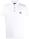 TOMMY HILFIGER LOGO EMBROIDERED POLO SHIRT