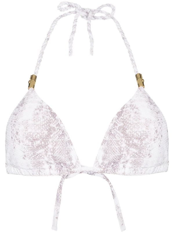 heidi klein snake print bikini